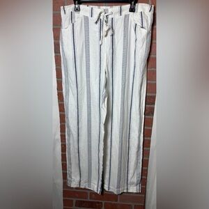 NWT Chico's Linen Wide Leg Trousers